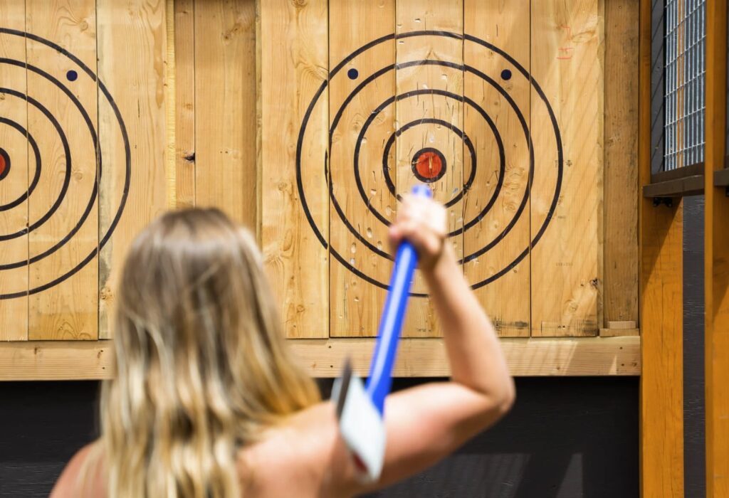 Axe throwing